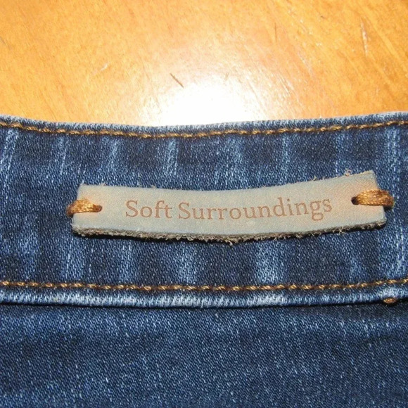 SOFT SURROUNDINGS Medium Wash Jeans Plus Size 18W - Picture 6 of 7